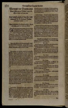 Warumb des Bapsts unnd seiner Jüngern Bücher von D. Mart. Luther verbrand sind.