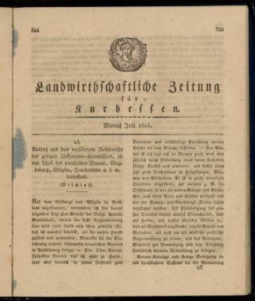 Monat Juli 1828