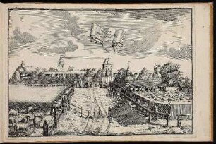 Prospect gegen das unter Thor zu Altdorff. - Unteres Tor, Altdorf bei Nürnberg