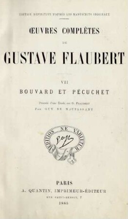 7: Bouvard et Pécuchet