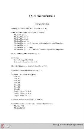 Handschriften