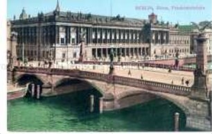 Die Berliner Börse mit Friedrichsbrücke