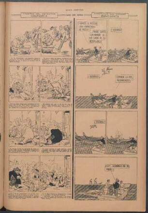 Aventuras del famoso Mano Santa [Cómic]