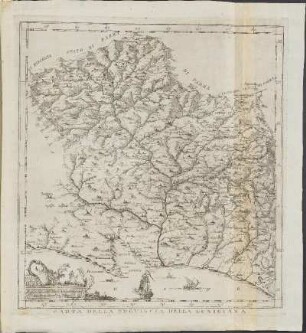 Karte 3: Carta Della Provincia Della Lunigiana