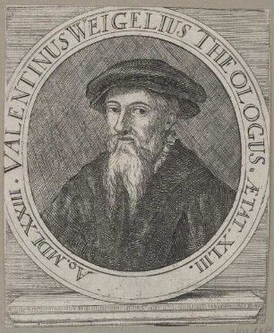Bildnis des Valentinus Weigelius