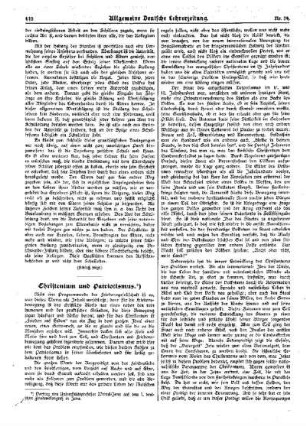 Christentum und Patriotismus