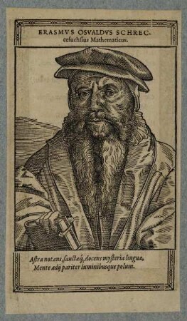 Bildnis des Erasmvs Osvaldvs Schreckefvchsius