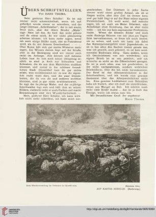 9: Übers Schriftstellern