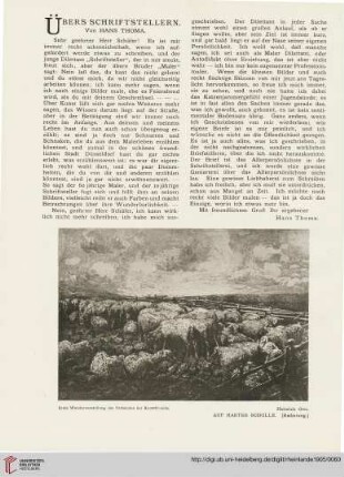 9: Übers Schriftstellern