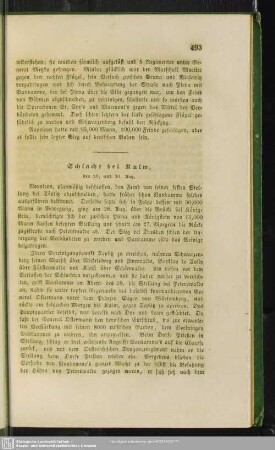 Schlacht bei Kulm, den 29. und 30. Aug.
