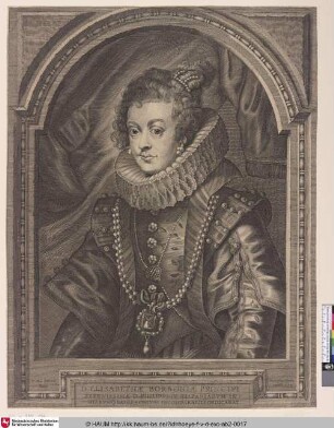 D. Elisabethae Borboniae Principi