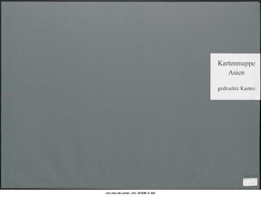 China, Chinesisches Reich, ganz und größere Teile : 1902-1910 : Kartensammlung