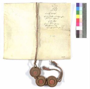 Friedrich von Wuthenau auf Treppichau und Weidenfeld verkauft mit Konsens seines Vetters Ludwig und im Namen seines vor 20 Jahren im Krieg verschollenen Bruders Heinrich Christoph als Lehensagnaten an Johann Georg Weickmann von Schneckenhofen die Güter Weidenfeld und Schnepfental um 3.200 Gulden.