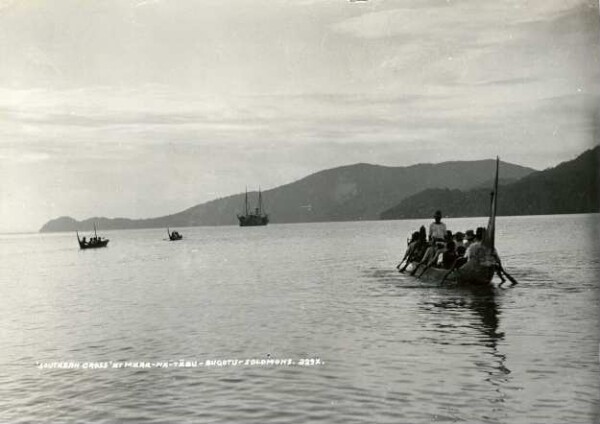 "The Southern Cross at Mara-Na-Tabu. Bugotu."