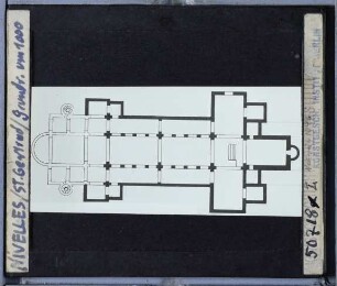 Nivelles, St. Gertrud : Grundriss