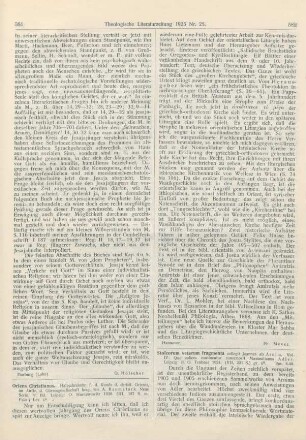 582-583 [Rezension] Stoicorum veterum fragmenta collegit Joannes ab Arnim. Vol. IV: Quo indices continentur conscripsit Maximilianus Adler