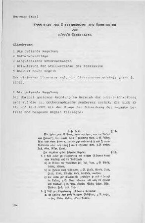 Kommentar zur Stellungnahme der Kommission zur s/ss/ß-Schreibung