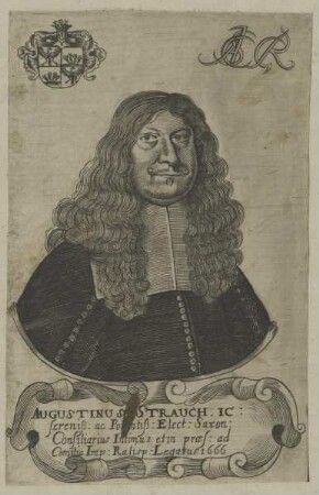 Bildnis des Augustinus Strauch