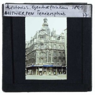 Antwerpen, Tenierspatz : historistisches Geschäftshaus