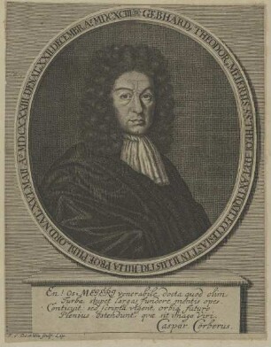 Bildnis von Gebhard Theodor Meierus