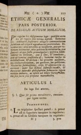 117-131, Articulus I