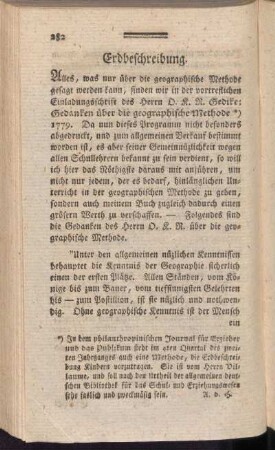 Erdbeschreibung