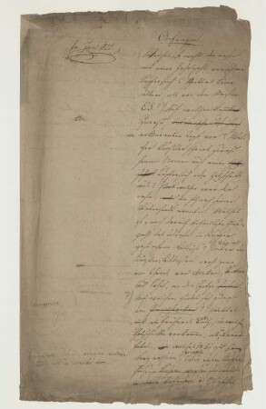 Briefkonzepte von Joseph Heller - Staatsbibliothek Bamberg JH.Comm.lit.4(1822