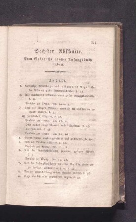 Sechster Abschnitt. Vom Gebrauche großer Anfangsbuchstaben.