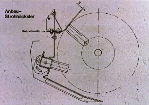 Anbau-Strohhäcksler