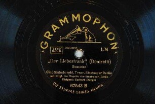 "Der Liebestrank" : Romanze / (Donizetti)