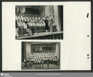 Konzert des Bergsteigerchores aus Anlass 150 Jahre Deutsche Eisenbahn (Bild 1) : Ansage: Cornelia Nossek