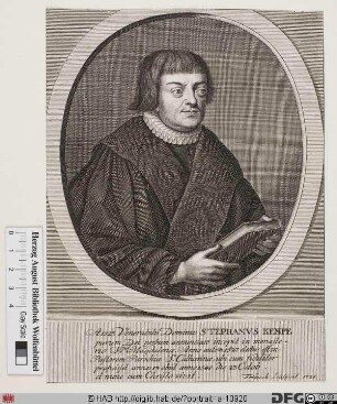 Bildnis Stephan Kempe