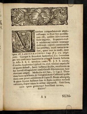 3-32, De Compensatione Cessionarii Posterioris ...