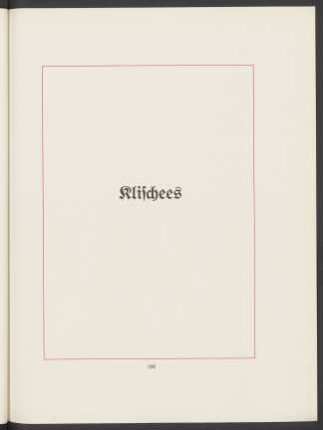 Klischees