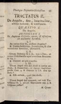 33-52, Tractatus II
