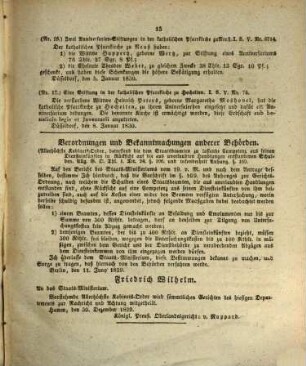 Amtsblatt für den Regierungsbezirk Düsseldorf. 1830
