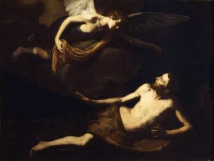 Der heilige Franziskus auf den Dornen