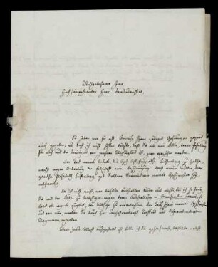 Bl. 29-38: Briefe von Ludwig von Lichtenberg an Heinrich Wilhelm Gebert, Kassel, 5.4.1812 - 20.8.1812
