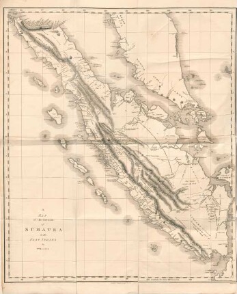 A map of the Island of Sumatra in the East Indies