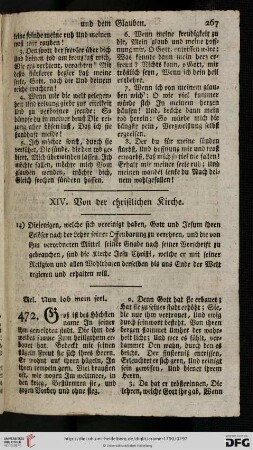 XIV. Von der christlichen Kirche