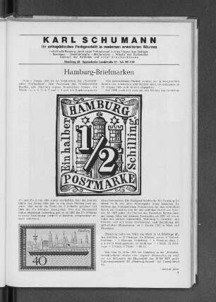 Hamburg-Briefmarken