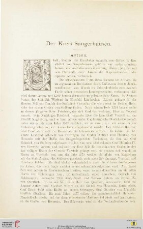 Der Kreis Sangerhausen