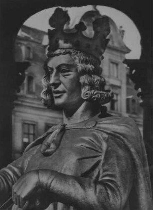 Magdeburg: Goldener Reiter, Kaiser Otto I, Kopf
