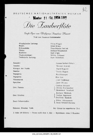 Die Zauberflöte