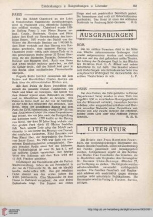 Ausgrabungen