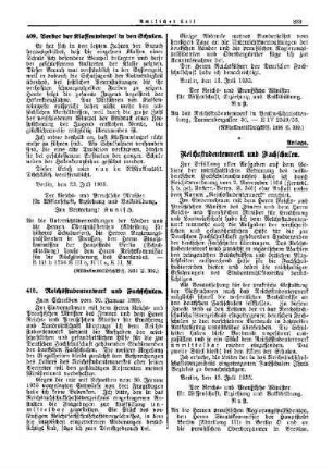 Reichsstudentenwerk und Fachschulen : [Erziehung] ; [Amtliche Erlasse] ; [Amtlicher Teil]