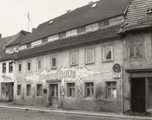 Mittweida, Wohnhaus (Jugendhaus) : Mittweida, Wohnhaus, Jugendhaus, Burgstädter Straße 37, vor 1800, 1827, Straßenansicht