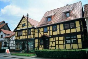 Fachwerkhäuser an der Hauptstraße