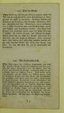 253. Die Kaiserwürde sinkt