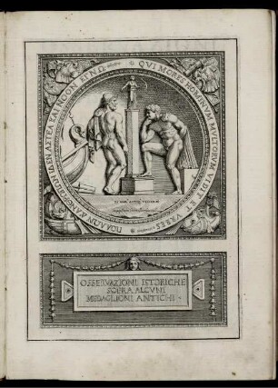 Osservazioni Istoriche Sopra Alcuni Medaglioni Antichi : All'Altezza Serenissmia Di Cosimo III. Granduca Di Toscana